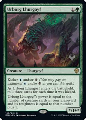 Urborg Lhurgoyf card from Promo Pack: Dominaria United