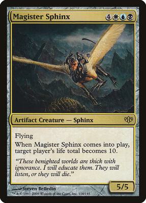 Magister Sphinx card from Conflux