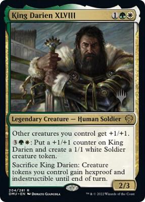 King Darien XLVIII card from Promo Pack: Dominaria United