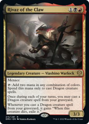 Rivaz of the Claw card from Promo Pack: Dominaria United