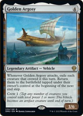 Golden Argosy card from Promo Pack: Dominaria United