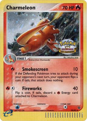 Charmeleon - 99/97 (State Championship) card from League & Championship Cards