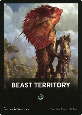 Beast Territory Theme Card card from Dominaria United