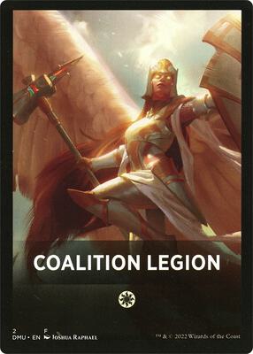 Coalition Legion Theme Card card from Dominaria United