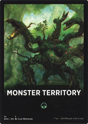 Monster Territory Theme Card card from Dominaria United