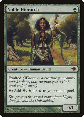Noble Hierarch card from Conflux