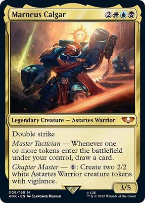 Marneus Calgar (Surge Foil) card from Universes Beyond: Warhammer 40,000