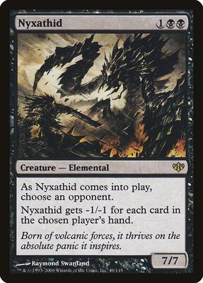 Nyxathid card from Conflux