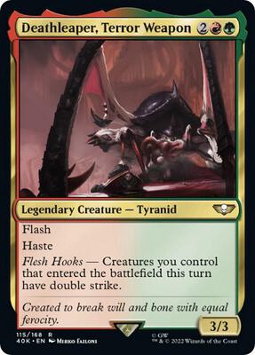 Deathleaper, Terror Weapon card from Universes Beyond: Warhammer 40,000