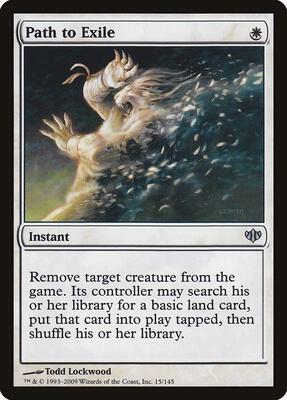 Path to Exile card from Conflux