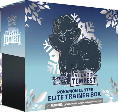 Silver Tempest Pokemon Center Elite Trainer Box (Exclusive) card from SWSH12: Silver Tempest