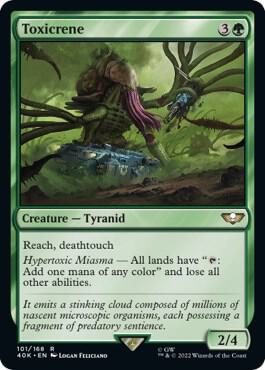Toxicrene (Surge Foil) card from Universes Beyond: Warhammer 40,000