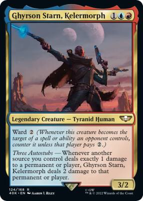 Ghyrson Starn, Kelermorph card from Universes Beyond: Warhammer 40,000