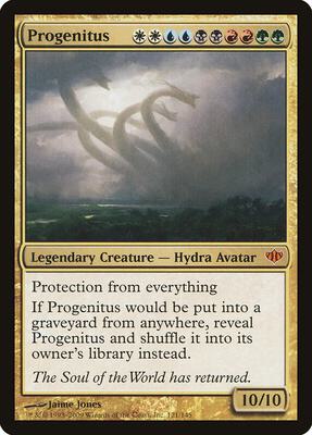 Progenitus card from Conflux