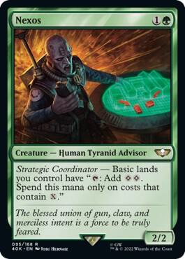 Nexos (Surge Foil) card from Universes Beyond: Warhammer 40,000