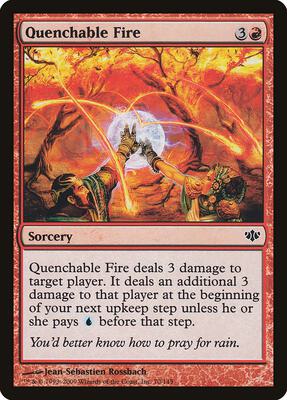Quenchable Fire card from Conflux