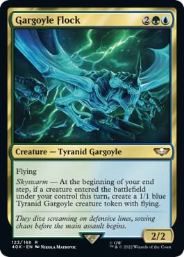 Gargoyle Flock card from Universes Beyond: Warhammer 40,000