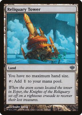 Reliquary Tower card from Conflux