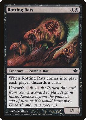 Rotting Rats card from Conflux