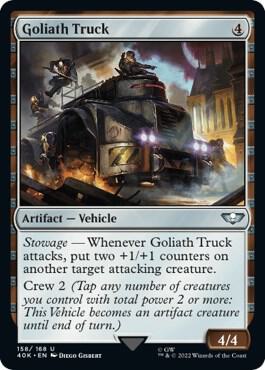 Goliath Truck (Surge Foil) card from Universes Beyond: Warhammer 40,000