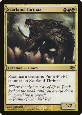 Scarland Thrinax card from Conflux