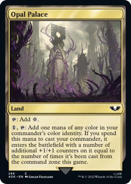 Opal Palace card from Universes Beyond: Warhammer 40,000