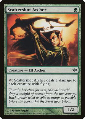 Scattershot Archer card from Conflux