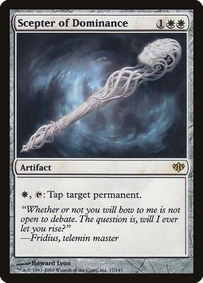 Scepter of Dominance card from Conflux
