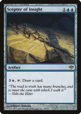 Scepter of Insight card from Conflux