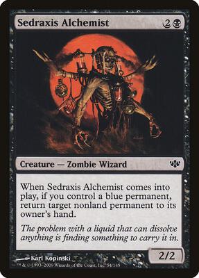 Sedraxis Alchemist card from Conflux