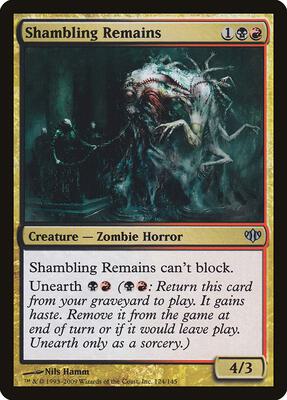 Shambling Remains card from Conflux
