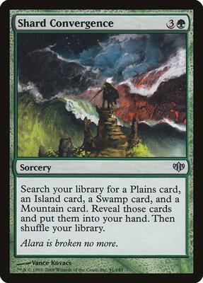 Shard Convergence card from Conflux