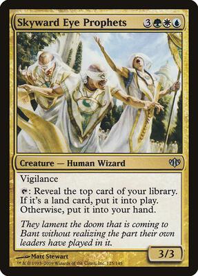 Skyward Eye Prophets card from Conflux