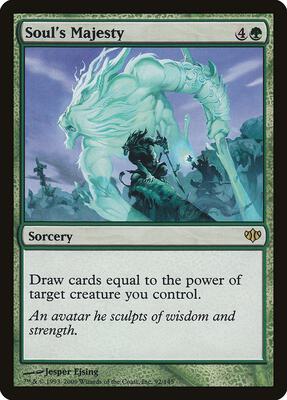 Soul's Majesty card from Conflux