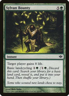 Sylvan Bounty card from Conflux