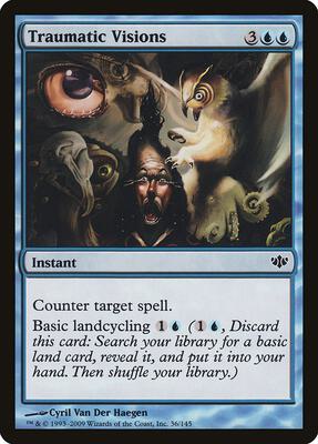 Traumatic Visions card from Conflux