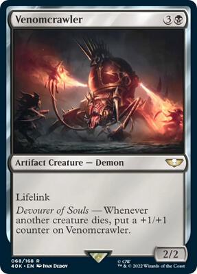 Venomcrawler (Surge Foil) card from Universes Beyond: Warhammer 40,000