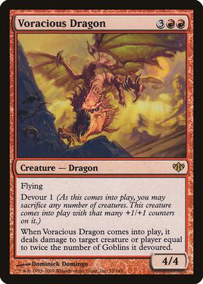 Voracious Dragon card from Conflux
