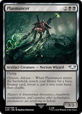 Plasmancer card from Universes Beyond: Warhammer 40,000