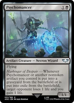 Psychomancer card from Universes Beyond: Warhammer 40,000