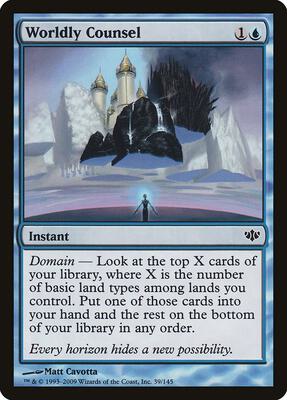 Worldly Counsel card from Conflux