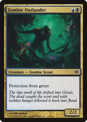 Zombie Outlander card from Conflux