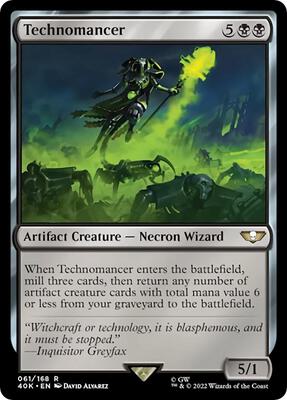 Technomancer (Surge Foil) card from Universes Beyond: Warhammer 40,000