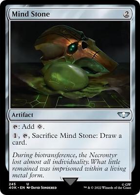 Mind Stone (245) (Surge Foil) card from Universes Beyond: Warhammer 40,000