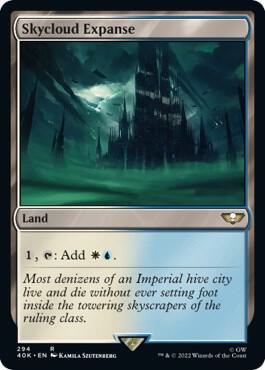 Skycloud Expanse card from Universes Beyond: Warhammer 40,000