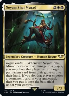 Neyam Shai Murad card from Universes Beyond: Warhammer 40,000