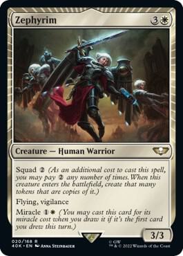 Zephyrim (Surge Foil) card from Universes Beyond: Warhammer 40,000