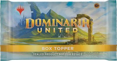 Dominaria United - Box Topper Pack card from Dominaria United