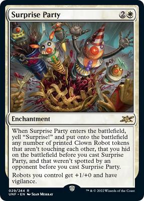 Surprise Party card from Unfinity