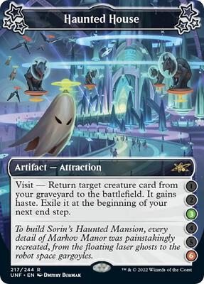 Haunted House (3-6) card from Unfinity